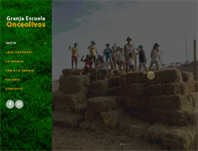 Tablet Screenshot of granjaescuelaonceolivos.com